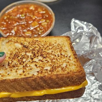 Oasis Kitchen and Cafe - Grilled cheese and vegetable beef soup - Breakfast & Brunch Near Me - Wadesboro, North Carolina Oasis Kitchen and Cafe - Grilled cheese and vegetable beef soup - Breakfast & Brunch Near Me - Wadesboro, North Carolina