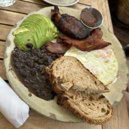 Fig Tree Breakfast Plate Fig Tree Breakfast Plate