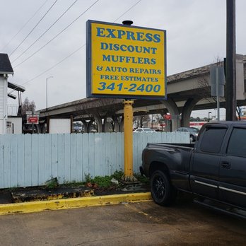 Express Discount Muffler - Old School Sign - Auto Repair Near Me - Marrero, Louisiana Express Discount Muffler - Old School Sign - Auto Repair Near Me - Marrero, Louisiana