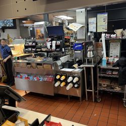 McDonald's - Behind the counter