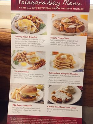 Menu photo 4 Bob Evans Westerville, OH
