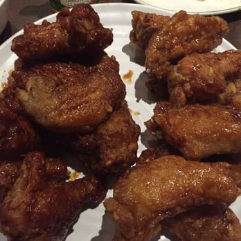 Bonchon Allston - Half spicy & half soy chicken wings - Korean Near Me - Allston, Massachusetts Bonchon Allston - Half spicy & half soy chicken wings - Korean Near Me - Allston, Massachusetts