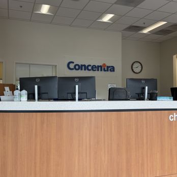 Concentra Urgent Care - Check in desk. - Urgent Care Near Me - Stockton, California