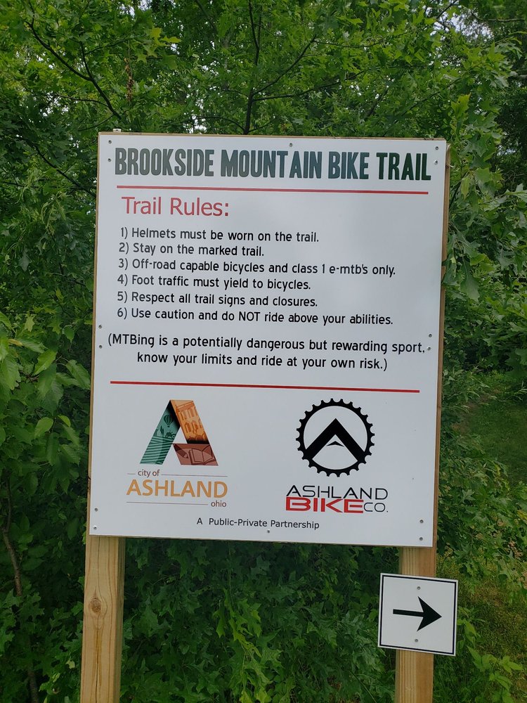 BROOKSIDE MTB TRAIL Updated September 2024 575 N Baney Rd, Ashland