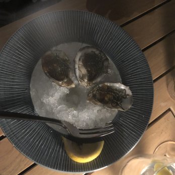 CanoeHouse - Oysters with sweet onion Tosazu, chili pepper water - Japanese Near Me - Kamuela, Hawaii CanoeHouse - Oysters with sweet onion Tosazu, chili pepper water - Japanese Near Me - Kamuela, Hawaii