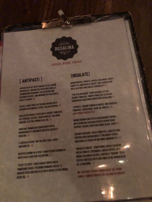 Menu photo 3 Rosalina Providence, RI