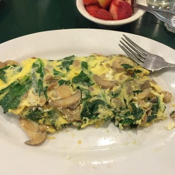 AZ diner - Spinach and Feta Omelet ( I added mushrooms) and also took a few bites. It was awesome. No greasy plate!!! Yayyyyy - American Near Me - Surprise, Arizona AZ diner - Spinach and Feta Omelet ( I added mushrooms) and also took a few bites. It was awesome. No greasy plate!!! Yayyyyy - American Near Me - Surprise, Arizona