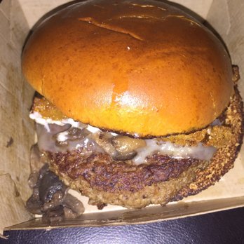 McDonald's - Swiss and Mushroom Burger - Fast Food Near Me - Huntington Beach, California