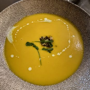 AG Inspired Cuisine - Ginger carrot bisque - French Near Me - Niagara Falls, Ontario AG Inspired Cuisine - Ginger carrot bisque - French Near Me - Niagara Falls, Ontario
