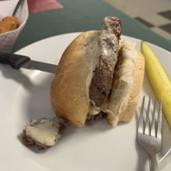 Perma Stone Inn - Split a burger with the kiddo.