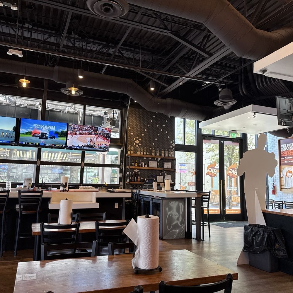 Big Chicken - Interior/bar area of Big Chicken - Burgers Near Me - Gilbert, Arizona