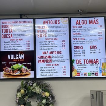 Tacos Y Más - Menu as of April 1, 2026 - Tacos Near Me - Riverside, California