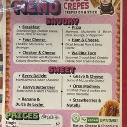 Elevate Kava Social Lounge - Sue's crepes vendor on Thursday nights