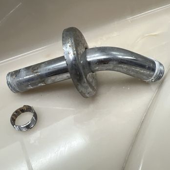 Drain Right Services - Pipe and ring from the shower. - Plumbing Near Me - Gardena, California Drain Right Services - Pipe and ring from the shower. - Plumbing Near Me - Gardena, California