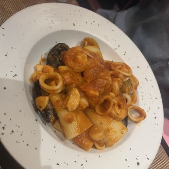 Francoli Gourmet - Paccheri ai Frutti di Mare - Italian Near Me - Orange, California Francoli Gourmet - Paccheri ai Frutti di Mare - Italian Near Me - Orange, California