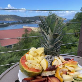 Margaritaville Vacation Club - View from hilltop pool - Vacation Rentals Near Me - Smith Bay, Virgin Islands