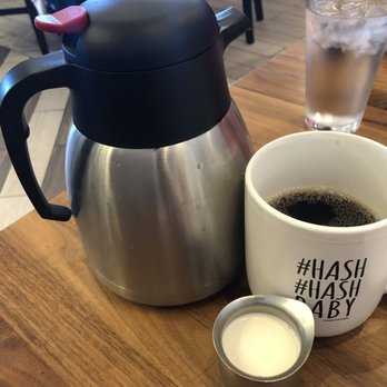 Hash Kitchen - Coffee. They bring you your own pot. - Breakfast & Brunch Near Me - Scottsdale, Arizona Hash Kitchen - Coffee. They bring you your own pot. - Breakfast & Brunch Near Me - Scottsdale, Arizona