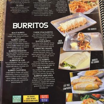 El Don - Menu - Mexican Near Me - Beaufort, South Carolina