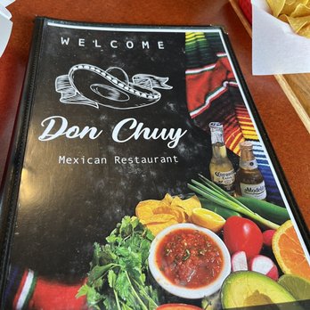 Don Chuy Mexican Restaurant - Because I was with the party I did not want to be taking pictures of my food so this is their menu - Mexican Near Me - Bonney Lake, Washington