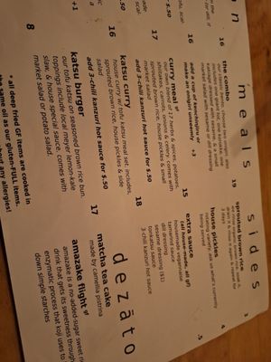 Menu photo 3 Obon Shokudo Portland, OR