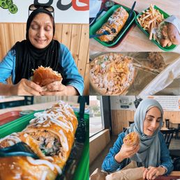 Chicken Burrito, Chicken Burger