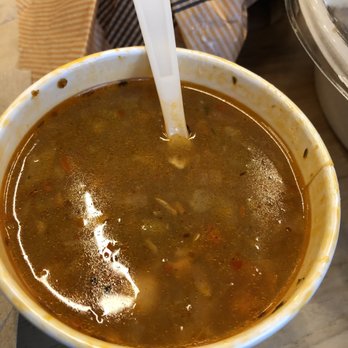 CAVA - Cup of Minestrone soup - Mediterranean Near Me - Los Angeles, California CAVA - Cup of Minestrone soup - Mediterranean Near Me - Los Angeles, California
