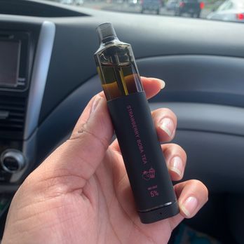 One Stop Smoke Shop - Vibez strawberry boba tea 5% for 29.99+ tax - Vape Shops Near Me - Roseville, California