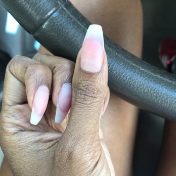 B K Nails 1 - Horrible fill in and sloppy paint!  Don't go to Jenny don't let them take your money. - Nail Salons Near Me - Marietta, Georgia