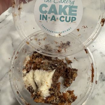 The Cakery - I couldn't stop.. jk But this is the size of the cake in a cup it a layer some icing and the bottom Layer of more cake.. - Desserts Near Me - Saint Louis, Missouri The Cakery - I couldn't stop.. jk But this is the size of the cake in a cup it a layer some icing and the bottom Layer of more cake.. - Desserts Near Me - Saint Louis, Missouri