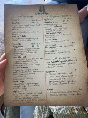 Menu photo 3 Coco Pipa Wilmington, NC