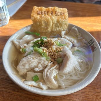 What A Soup - Chicken Clear Noodle Soup - Noodles Near Me - Cambridge, Massachusetts What A Soup - Chicken Clear Noodle Soup - Noodles Near Me - Cambridge, Massachusetts