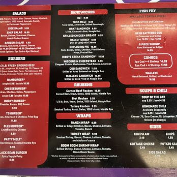 Badger Tavern - Menu options - Sports Bars Near Me - Madison, Wisconsin