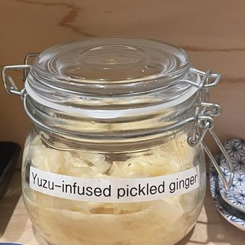 Totoya - Yuzu infused pickled ginger - Sushi Bars Near Me - Honolulu, Hawaii Totoya - Yuzu infused pickled ginger - Sushi Bars Near Me - Honolulu, Hawaii