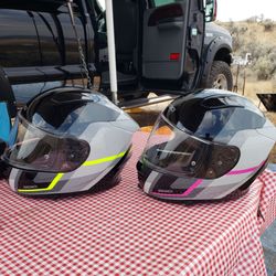 Cycle Gear - Our new helmets. Thanks to Jessie !