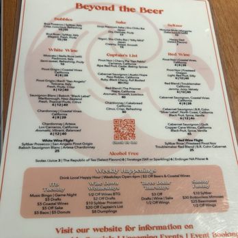 Cove Brewery - Impressive wine selection for a brewery - Brewpubs Near Me - Deerfield Beach, Florida