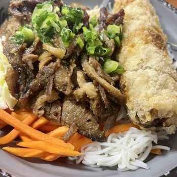 Saigon Pho Tempo - Vermacelli Salad B3. Grilled Pork And Egg Rolls - Vietnamese Near Me - Burnsville, Minnesota Saigon Pho Tempo - Vermacelli Salad B3. Grilled Pork And Egg Rolls - Vietnamese Near Me - Burnsville, Minnesota
