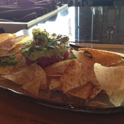 Ahi tuna "poke"