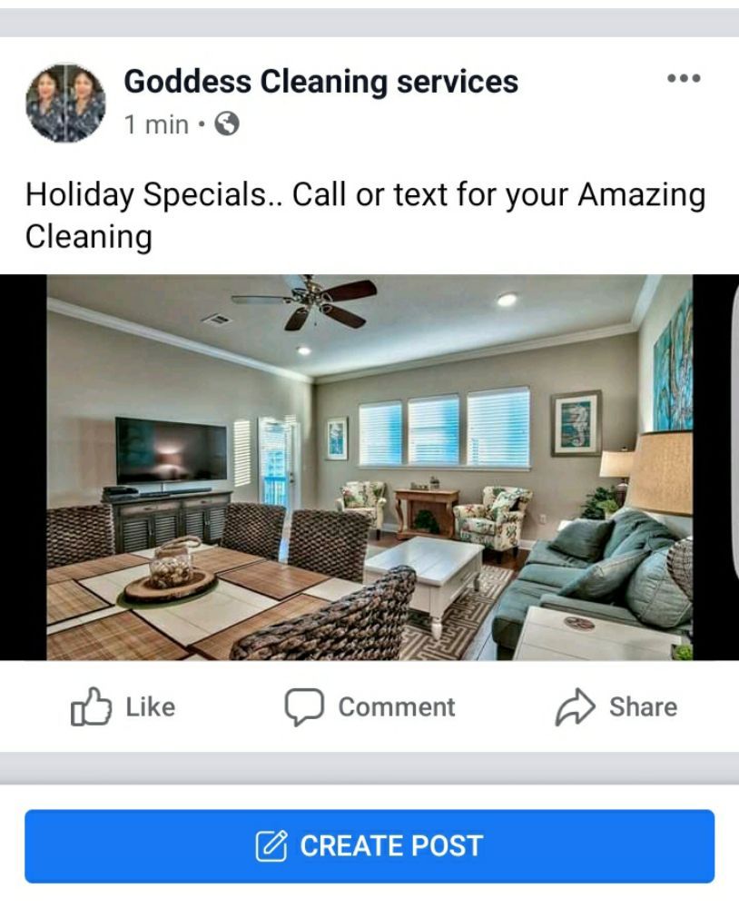 GODDESS CLEANING SERVICES Birmingham, Alabama Home Cleaning Phone