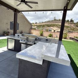 Robles Hardscape - Custom BBQ