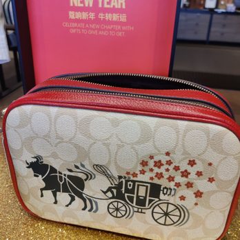 Coach - Waikele - Cosmetic bag... limited edition Year of the Ox - Outlet Stores Near Me - Waipahu, Hawaii