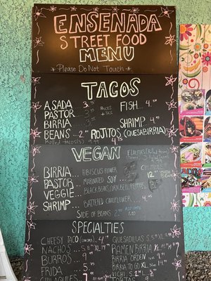 Menu photo 4 Ensenada Street Food Tucson, AZ