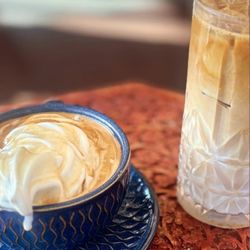 Starbucks - Affogato  & iced Iced Caff Latte