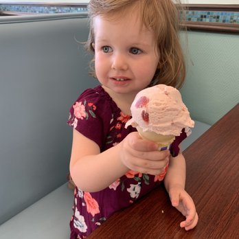 Riviera Creamery - Strawberry kid cone - Ice Cream & Frozen Yogurt Near Me - Panama City Beach, Florida Riviera Creamery - Strawberry kid cone - Ice Cream & Frozen Yogurt Near Me - Panama City Beach, Florida