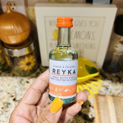 Whiskey Charlie's Liquor - Miniature size bottle of Reyka Vodka suggested by the cashier! It's pretty good.