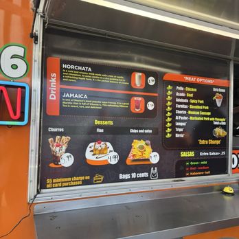 Crazy Taco - Sides, desserts, meat options menu - Food Trucks Near Me - Bonney Lake, Washington Crazy Taco - Sides, desserts, meat options menu - Food Trucks Near Me - Bonney Lake, Washington