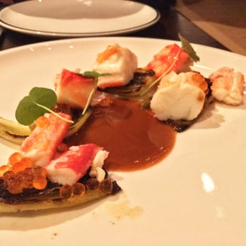 Geraldine's - Alaskan King Crab. Delicious, but pretty small portion. - New American Near Me - Austin, Texas Geraldine's - Alaskan King Crab. Delicious, but pretty small portion. - New American Near Me - Austin, Texas