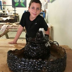 Maital - Water fountain creations by summer camp students