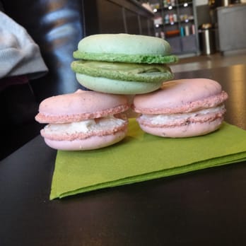 TeaHaus - Green Tea Matcha, and Hibiscus & Honey Cream - Macarons Near Me - Ann Arbor, Michigan TeaHaus - Green Tea Matcha, and Hibiscus & Honey Cream - Macarons Near Me - Ann Arbor, Michigan