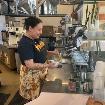 Farmers Union Coffee Roasters - Happy, experienced baristas delivering great service with a smile! - Coffee & Tea Near Me - Eugene, Oregon