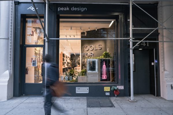 Peak Design NYC Store by null